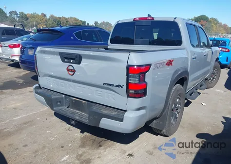 2024 Nissan Frontier Pro-4X 4X4 из США, поврежденный, VIN 1N6ED1EK0RN631192